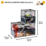 Ferplast Rodent Cage 107.5x37.5x42cm - Image 4