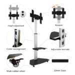 Techly ICA-TR3SL ICA-TR3SL TV Mount Floor up to 70" and 40kg - Image 4