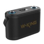 W-King W-King Karaoke Speaker with Wireless Microphones and Lighting Effects H10 Black - Image 3