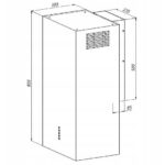 AKPO WK-4 CUBERA WL BLACK MAT T520 M3 hood / BLACK ALUMINIUM FILTER