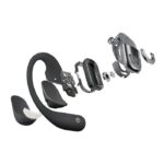 Shokz OpenFit 2+ Open Ear Bluetooth Handsfree Ακουστικά με Αντοχή στον Ιδρώτα και Θήκη Φόρτισης Μαύρα - Image 2