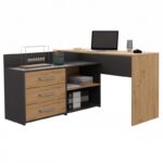 Desk Dany Wooden Brown 120x50cm - Image 3