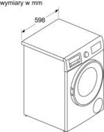 Bosch Washer Dryer 8kg/5kg Steam 1400 Rounds - Image 2