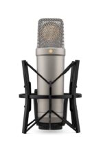 Rode NT1 5th Generation Condenser (Small Diaphragm) Microphone Shock Mounted for Vocals in Silver Color - Image 6