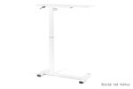 Unique Table for Laptop White (17-QC402-W-W) - Image 3