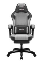 Huzaro Force 3.7 Fabric Gaming Chair with Adjustable Arms Gray - Image 2