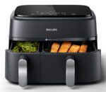 Philips 3000 Series Air Fryer with Double Detachable Bucket 9lt Black - Image 3