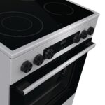 Gorenje Cooker 71lt with Ceramic Hobs W60cm. Inox - Image 3