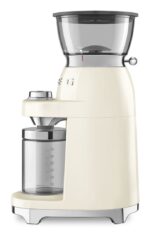 Smeg Ηλεκτρικός Μύλος Καφέ 150W με Χωρητικότητα 240gr και 15 Επίπεδα Άλεσης Μπεζ - Image 2