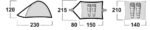 Husky Sawaj 2 Nylon Camping Igloo Tent Green with Double Cloth 3 Seasons for 2 People 230x215x120cm - Image 7