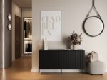 Cama VERA chest of drawers 150x40x80 black matt - Image 3