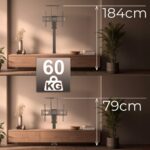 Maclean Energy MC-866T Wall TV Mount with Arm up to 80" and 60kg - Image 8