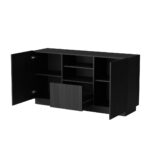 Cama LIVERTI chest of drawers 150x42x78 black - Image 2