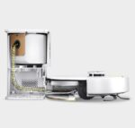 Karcher RVC 3 Comfort Robot Vacuum Cleaner with Laser Mapping and 15000Pa Suction Power White - Image 3