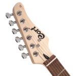 Cort G110 Open Pore Electric Guitar Stratocaster with HH Pickup Configuration Open Pore Sunburst - Image 7