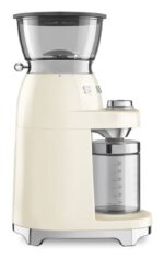 Smeg Ηλεκτρικός Μύλος Καφέ 150W με Χωρητικότητα 240gr και 15 Επίπεδα Άλεσης Μπεζ - Image 3