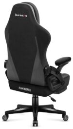 Huzaro Force 4.6 Carbon Fabric Gaming Chair with Footrest Black - Image 2