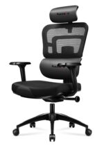 Huzaro Combat 7.0 Fabric Gaming Chair with Adjustable Arms Black - Image 3