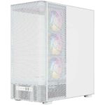Modecom Volcano AQ400 Gaming Midi Tower Computer Case with Side Window White - Image 6
