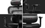 Huzaro Combat 7.0 Fabric Gaming Chair with Adjustable Arms Black - Image 7