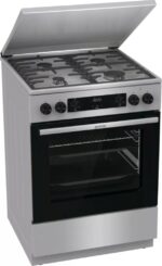 Gorenje GKS6C70XF Κουζίνα 71lt με Εστίες Υγραερίου Π60εκ. Γκρι - Image 2
