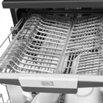 Amica DFM66B8EOqBH 60 cm freestanding dishwasher  black