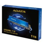 Adata Legend 710 SSD 1TB M.2 Type with PCI Express 3.0 Connection and Heatsink ALEG-710-1TCS - Image 7