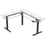 Mark Adler Desk Base made of Metal in Black Color 72x58x118cm - Image 2