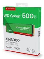 Western Digital Green SN3000 SSD 500GB M.2 Type PCI Express 4.0 Connection WDS500G4G0E-00CPS0 Bulk - Image 6