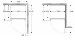 Bosch Fridge-Freezer 440lt Total NoFrost H203xW70xD66.7cm Inox KGN497ICT - Image 3