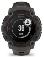 Garmin Instinct E 45mm Waterproof Smartwatch with Heart Rate Monitor (Black with Charcoal Band) - Image 10