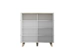 Cama sideboard LOTTA 110 4D white + sonoma oak - Image 3