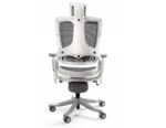 Wau 2 NW41 office chair  charcoal/white mesh - Image 3