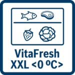 Bosch Fridge-Freezer 363lt Total NoFrost H203xW60xD66.5cm Black KGN39LBCF - Image 16