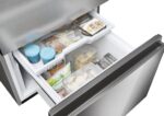 Haier Fridge-Freezer 414lt NoFrost H205xW59.5xL66.7cm Silver HTW5620DNMG - Image 8