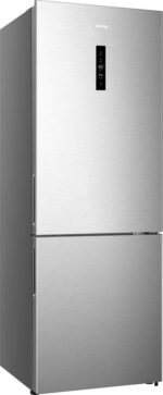Gorenje Fridge-Freezer 495lt NoFrost H200xW70.4xD69.4cm Inox NRK720EAXL4