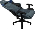 Aerocool Duke Fabric Gaming Chair with Adjustable Arms Steel Blue - Image 6