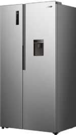 Gorenje Side-by-Side Refrigerator 541lt NoFrost H178.6xW91.1xD61.5cm Gray NRS917E41XWD - Image 8