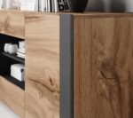 Cama chest of drawers WOOD wotan oak/antracite - Image 3