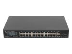 Lanberg RSGE-24P-2GE-2S-250 Unmanaged L2 PoE+ Switch with 24 Gigabit (1Gbps) Ethernet Ports and 2 SFP Ports - Image 2