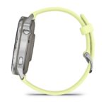 Garmin Venu 4 Stainless Steel 45mm Waterproof Smartwatch with Heart Rate Monitor (Silver with Citron) - Image 5