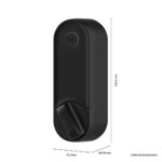 Yale Electronic Lock Linus in color Black with Connectivity Bluetooth and Wi-Fi - Image 4