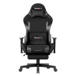 Huzaro Force 5.7 Υφασμάτινη Καρέκλα Gaming με Ρυθμιζόμενα Μπράτσα και Υποπόδιο Μαύρη - Image 2
