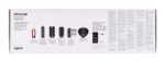 Dyson Hs09 Airwrap Co-anda2x Curly + Coily Electric Hair Brush with Air for Hair Straightening and Curls 1700W Amber Silk - Image 4