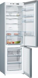Bosch Fridge-Freezer 368lt Total NoFrost H203xW60xD66cm Gray KGN39VIEB - Image 3