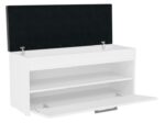 Parma Wooden Shoe Organizer White 100x35x49cm - Image 2