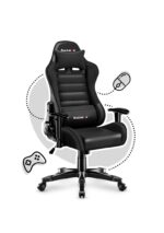 Huzaro Ranger 6.0 Child Artificial Leather Gaming Chair with Adjustable Arms Black - Image 7