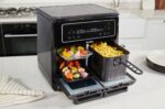 Breville Air Fryer with Double Detachable Bucket 11lt Black 2085267 - Image 12