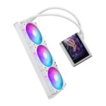 Asus ROG Ryuo IV 360 ARGB Water Cooling AIO CPU With 3 Fans 120mm White - Image 10