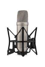 Rode NT1 5th Generation Condenser (Small Diaphragm) Microphone Shock Mounted for Vocals in Silver Color - Image 2